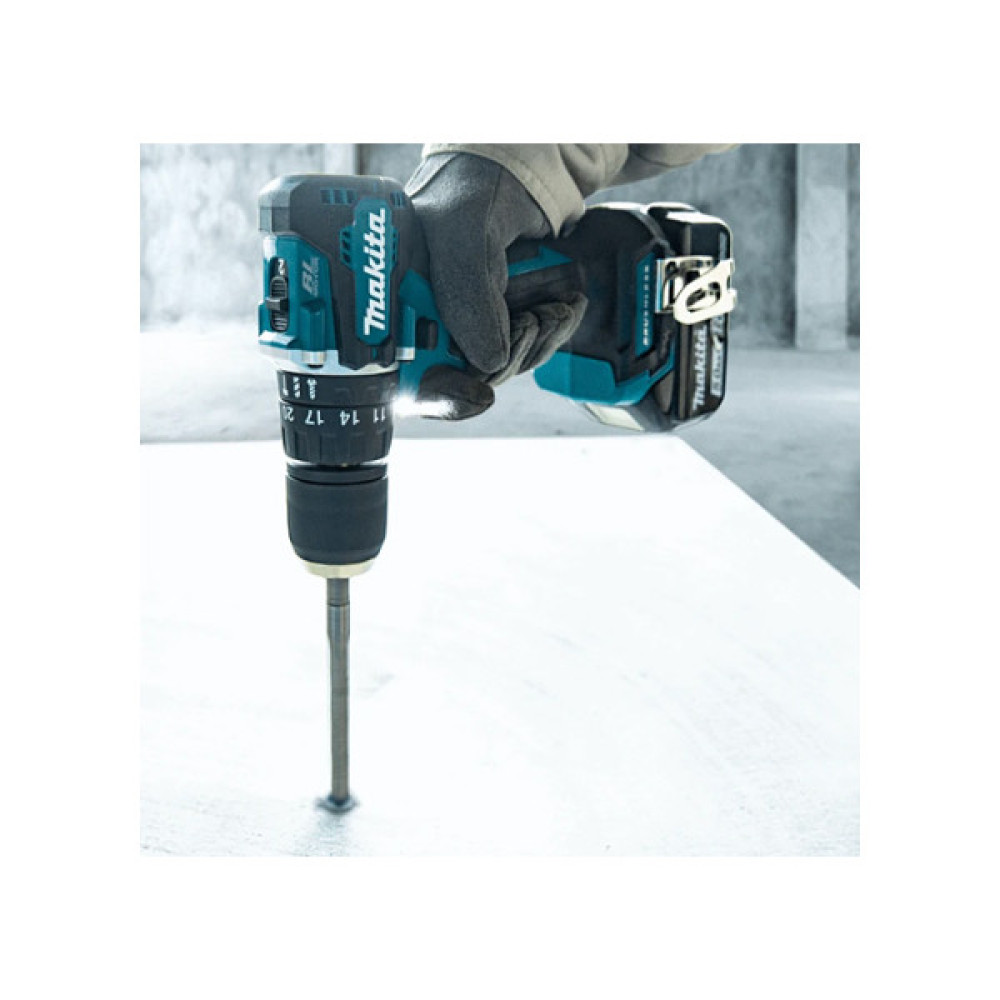 Шурупокрут-дриль акумуляторний Makita DHP487Z 18В 25·40Нм 0-500·0-1700об/хв 1.4кг без АКБ та ЗП