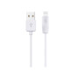 Дата кабель USB 2.0 AM to Lightning 2.0m 2.4A X1 white HOCO (6957531032014)