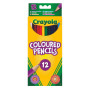 Олівці кольорові Crayola 12 шт (256245.024) Олівці кольорові Crayola 12 шт (256245.024)