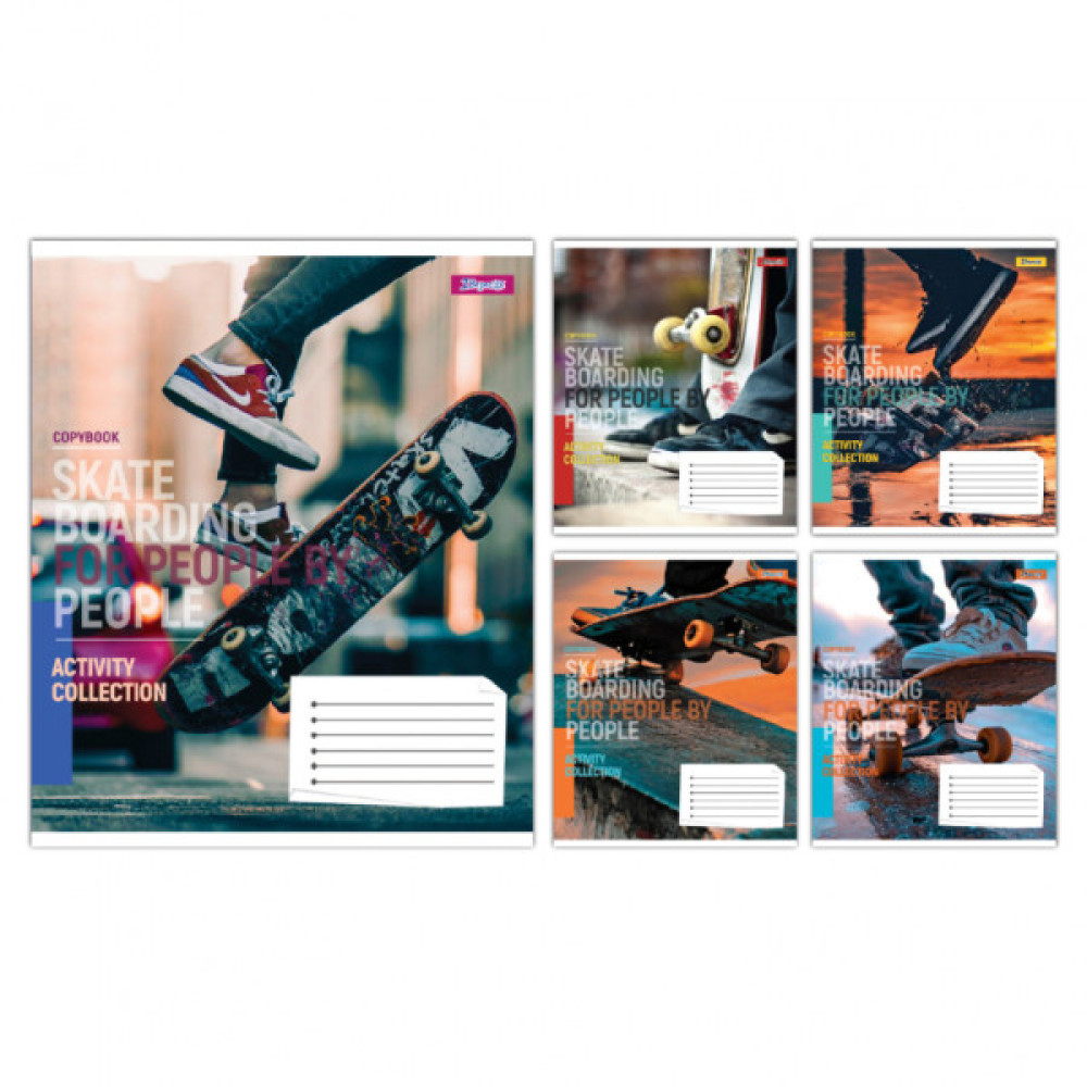 Зошит 1 вересня SkateboardingА5 48 аркушів клітинка (768177)