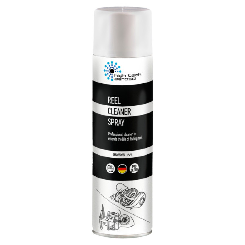 Мастило для риболовних котушок HTA Спрей/Очищувач Reel Cleaner Spray 500 мл (HTA3061)