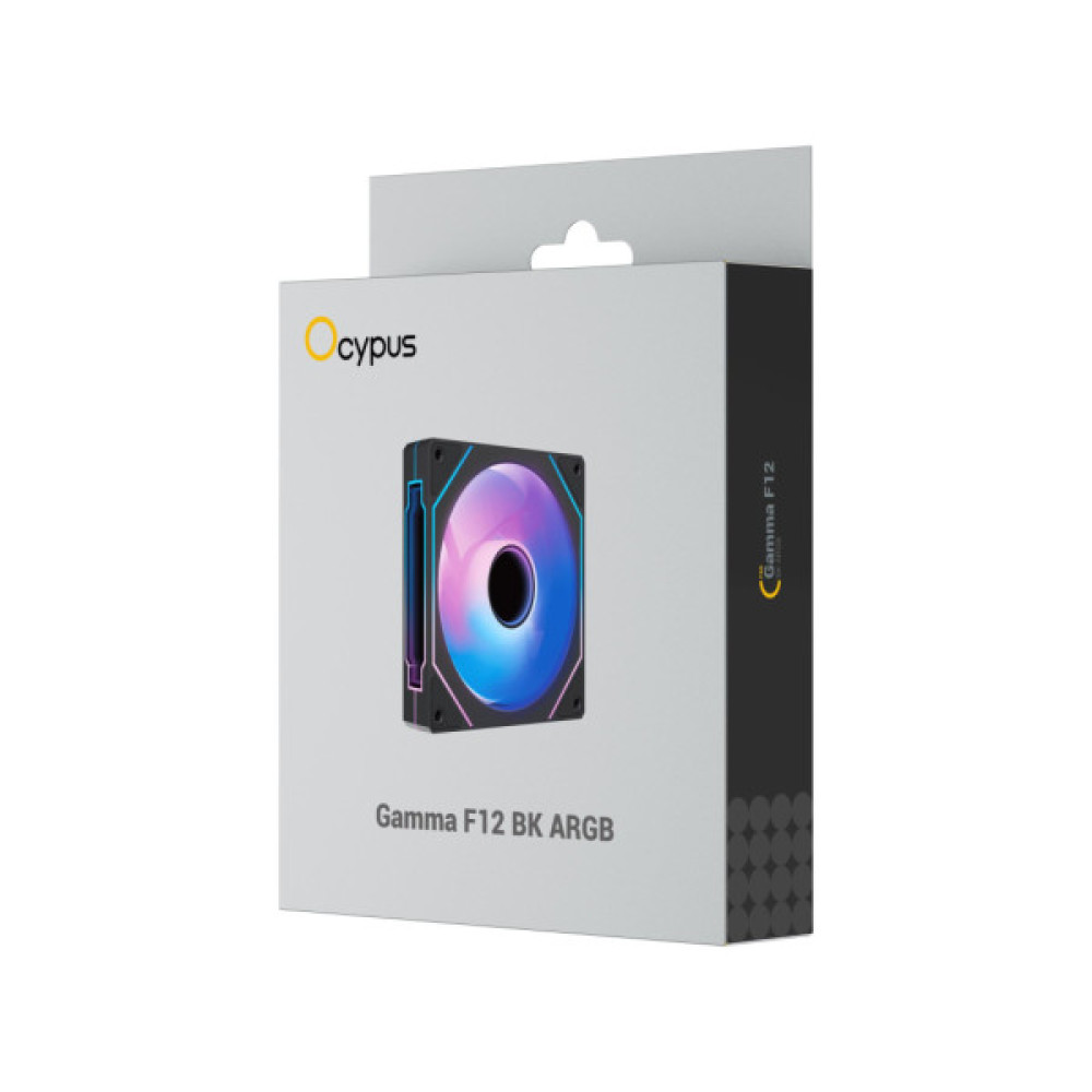 Кулер до корпусу OCYPUS GAMMA F12 BK ARGB (GAMMA-F12-BK1AM00X-GL)