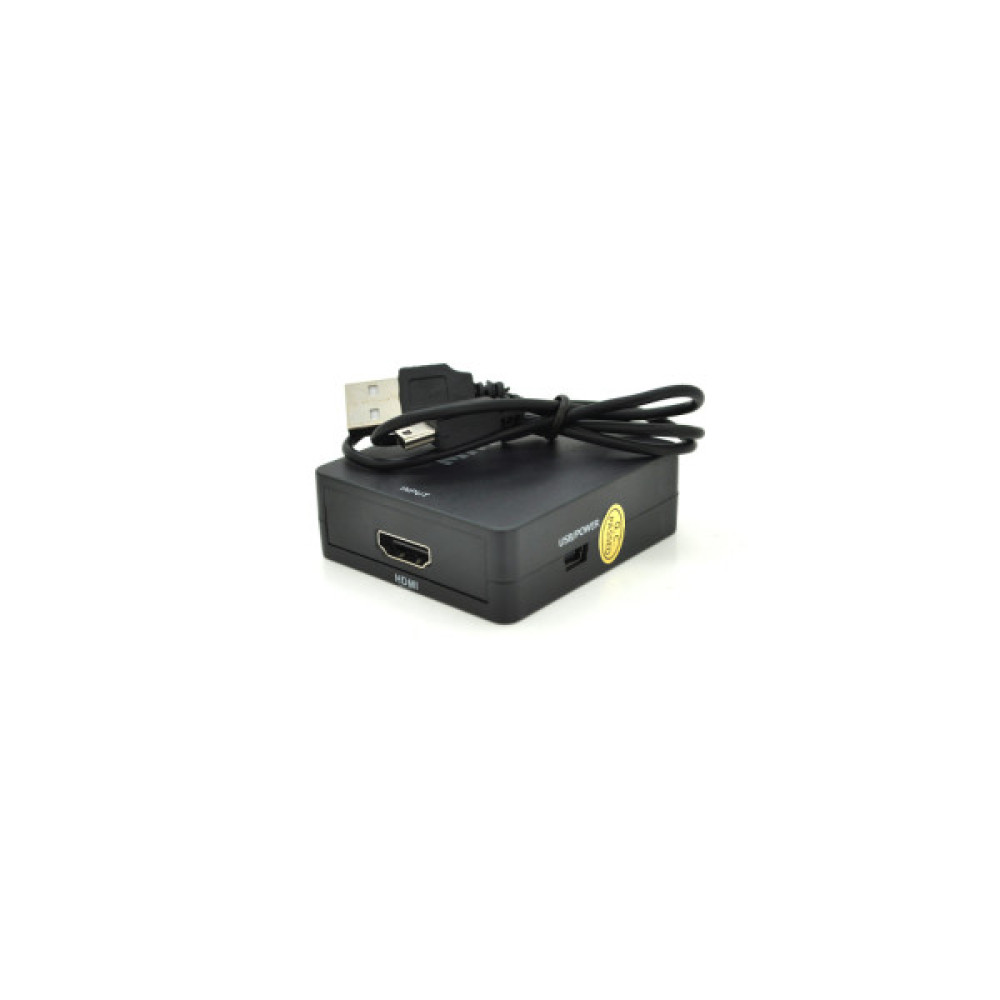 Конвертор 3xRCA F to HDMI F 720P/1080P black Voltronic (YT-CM-AV/HDMI/B)