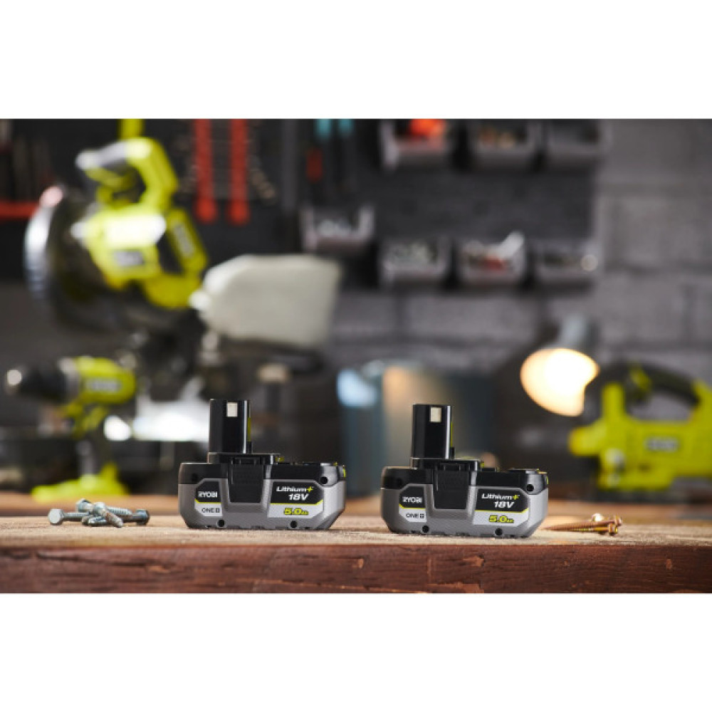 Набір акумуляторів Ryobi ONE+ RB1850X2 18В 2х5А·год