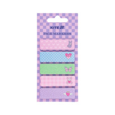 Стікер-закладка Kite паперова з малюнком , 100 шт, 5х15х50 мм, прямокутна (K25-480-2)