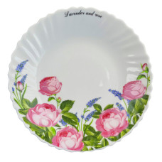 Тарілка Vittora Лаванда і Троянда" Wave Dinner 22 см (122958)