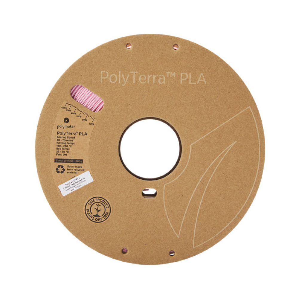 Пластик для 3D-принтера Polymaker PLA PolyTerra 1,75mm 1kg SAKURA PINK (PM70908)