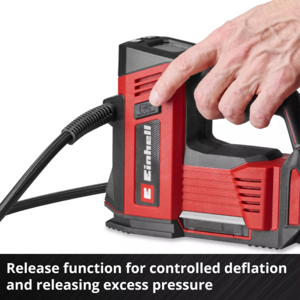 Компресор Einhell CE-CC 18/23 D Li - Solo, 18V, 12 l/min, 11 bar (без АКБ та ЗП) (2071025)