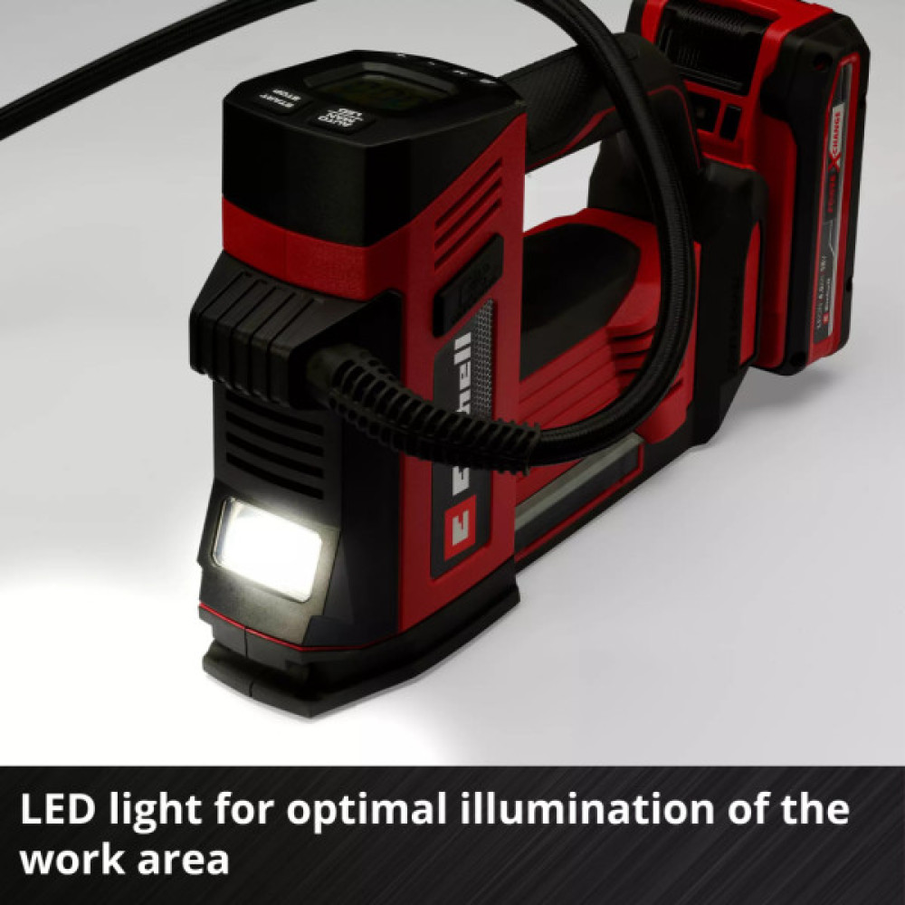 Компресор Einhell CE-CC 18/23 D Li - Solo, 18V, 12 l/min, 11 bar (без АКБ та ЗП) (2071025)