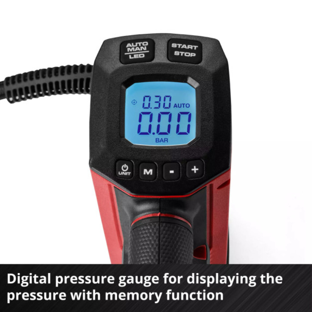 Компресор Einhell CE-CC 18/23 D Li - Solo, 18V, 12 l/min, 11 bar (без АКБ та ЗП) (2071025)