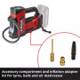 Компресор Einhell CE-CC 18/23 D Li - Solo, 18V, 12 l/min, 11 bar (без АКБ та ЗП) (2071025)