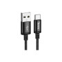 Дата кабель USB 2.0 AM to USB-C 3.0m X91 Radiance black HOCO (6931474788726)