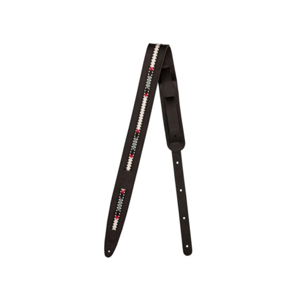 Ремінь для гітари Fender Strap Acoustic Paramount Leather Black (233389)