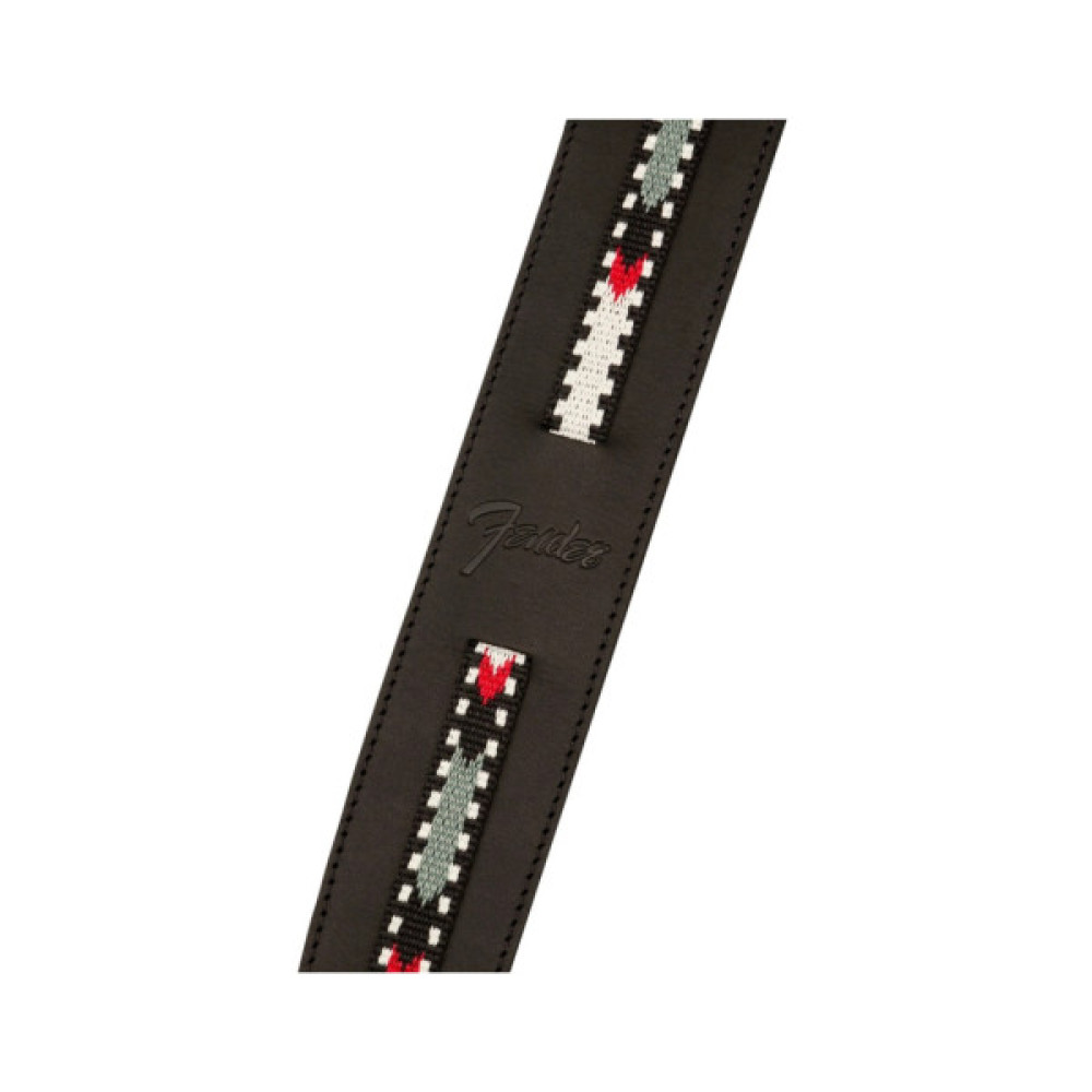 Ремінь для гітари Fender Strap Acoustic Paramount Leather Black (233389)