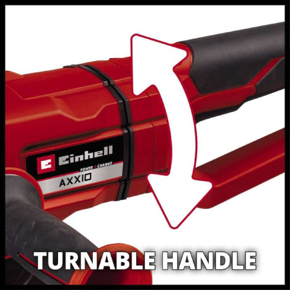 Шліфмашина кутова акумуляторна Einhell Professional AXXIO 36/230 Q безщіткова 230мм PXC 36В 6600об·хв 4.21кг без АКБ та ЗП