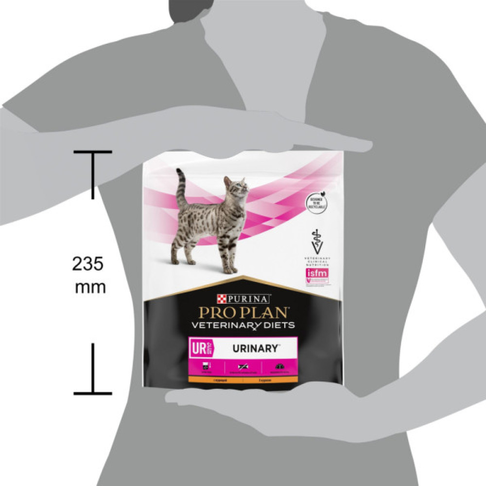 Сухий корм для кішок Purina Pro Plan Veterinary Diets UR Urinary при сечокам'яній хворобі 350 г (7613035154216/7613287585080)