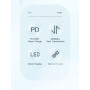 Дата кабель USB-C to USB-C 2.0m 100W Digital Display blue Essager (ES-XCTT1-YDA03) Дата кабель USB-C to USB-C 2.0m 100W Digital Display blue Essager (ES-XCTT1-YDA03)