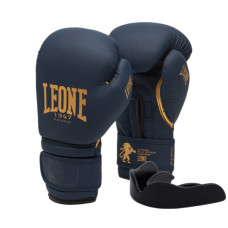 Боксерські рукавички Leone GN059B Blue Edition 16 унцій (GN059B_Blue_16oz)