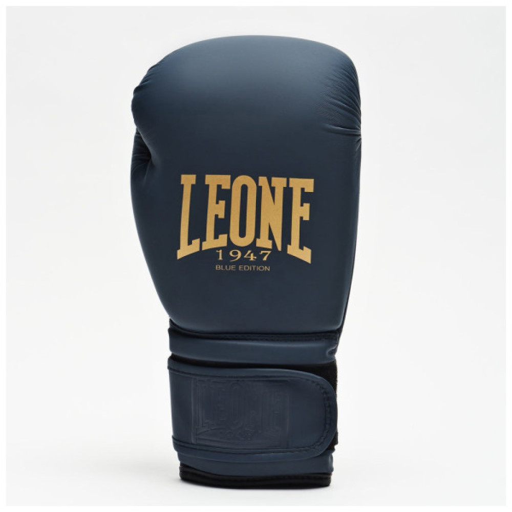 Боксерські рукавички Leone GN059B Blue Edition 16 унцій (GN059B_Blue_16oz)