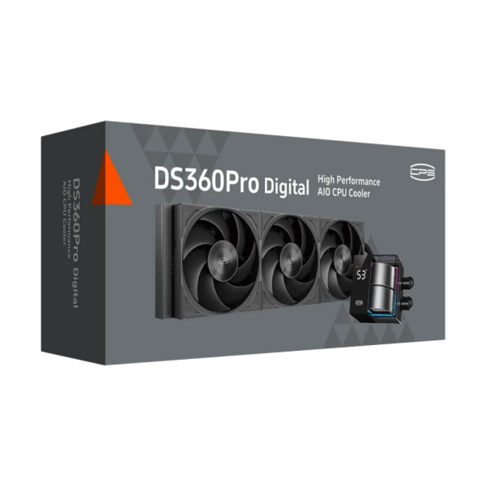 Система рідинного охолодження PcCooler DS360 Pro Digital BK