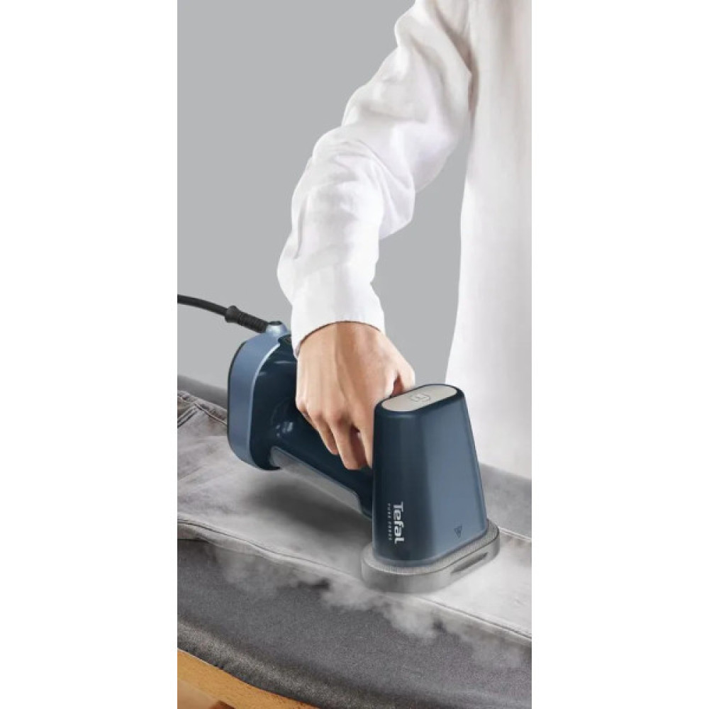 Відпарювач Tefal компактний Pure Force 3в1, 1800Вт, 180мл, постійна пара - 35гр, керам. підошва, синій