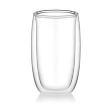 Набір склянок Ardesto з подвійними стінками B 380 мл 2 шт прозорий (AR2638B)