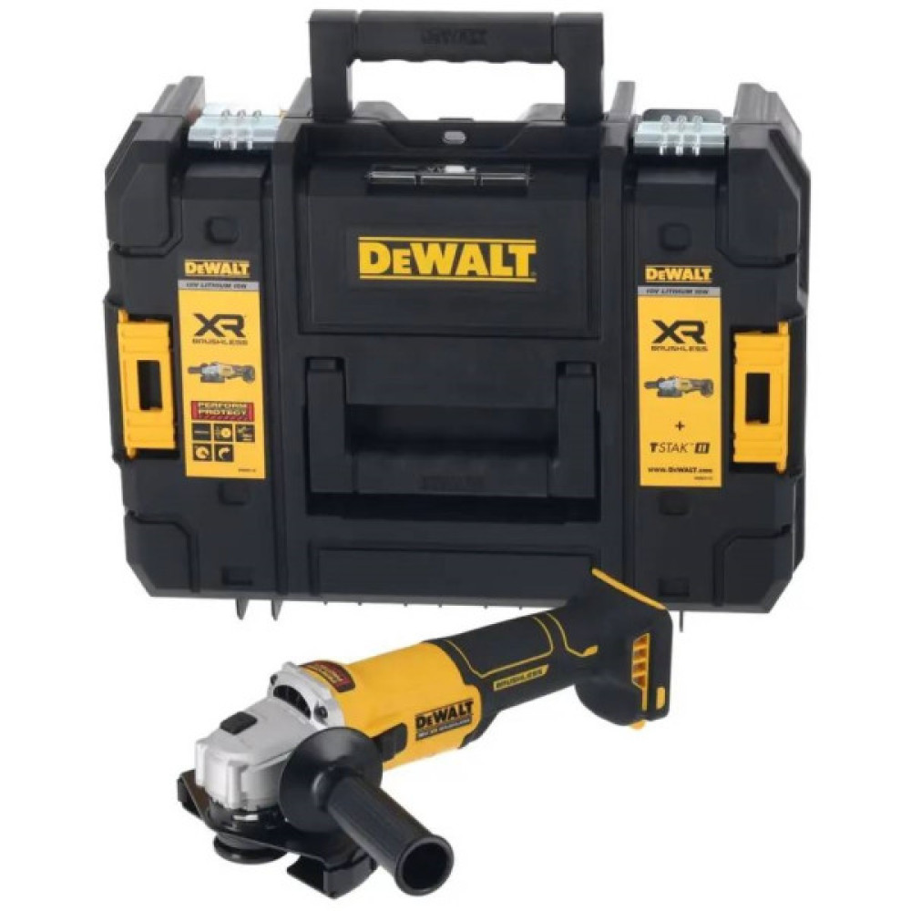 Шліфмашина кутова акумуляторна DeWALT XR Li-lon 18В 125мм 9000об/хв 1.61кг без АКБ та ЗП