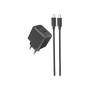 Зарядний пристрій HOCO CS13A Ocean USB-C PD20W + cable USB-C to USB-C Black (6942007603843)