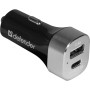 Зарядний пристрій Defender UCG-01 авто, 1 порт USB + TypeC, 5V / 5.4A (83569) Зарядний пристрій Defender UCG-01 авто, 1 порт USB + TypeC, 5V / 5.4A (83569)