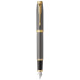 Ручка пір'яна Parker IM 17 Grey Lacquer GT FP F (21 111) Ручка пір'яна Parker IM 17 Grey Lacquer GT FP F (21 111)