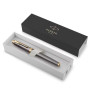 Ручка пір'яна Parker IM 17 Grey Lacquer GT FP F (21 111) Ручка пір'яна Parker IM 17 Grey Lacquer GT FP F (21 111)