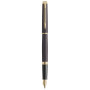 Ручка пір'яна Waterman HEMISPHERE Metallic Lava Black GT FP F (12 090) Ручка пір'яна Waterman HEMISPHERE Metallic Lava Black GT FP F (12 090)