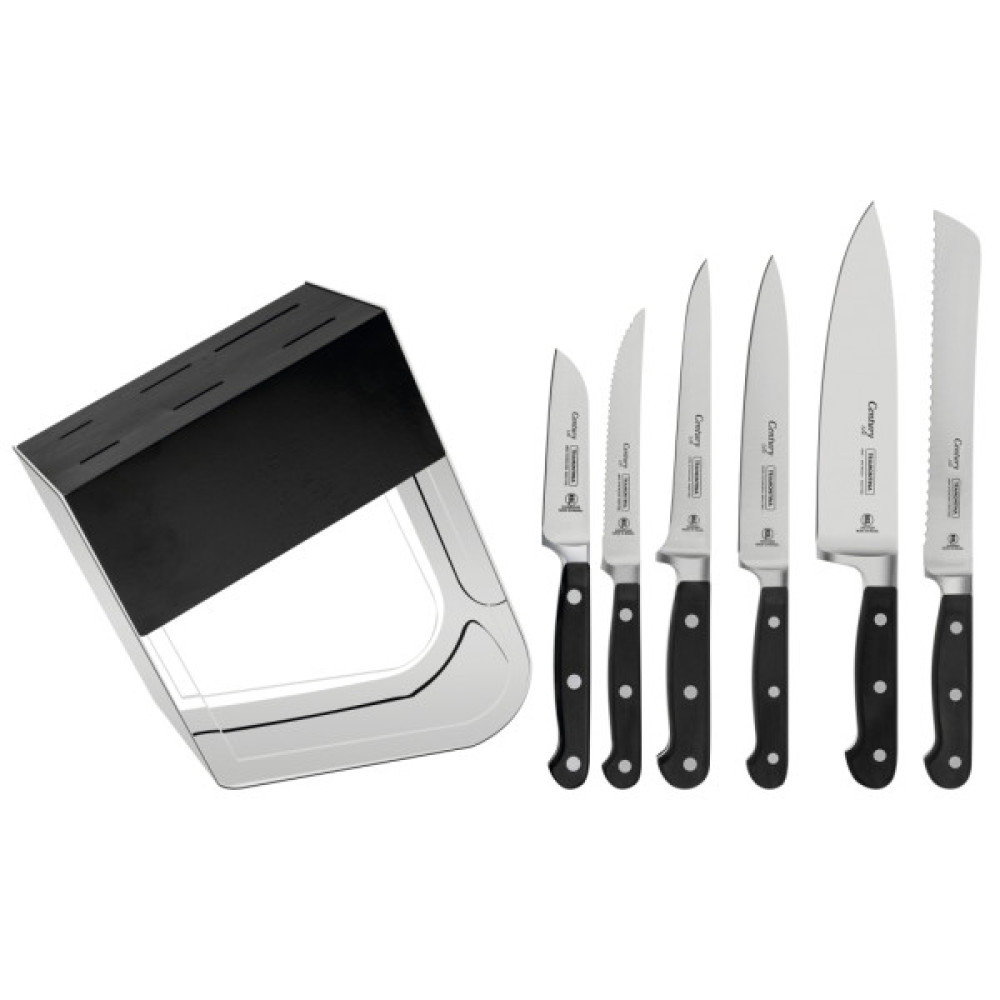 Набір ножів Tramontina Century +підставка 7 предметів (24099/016)