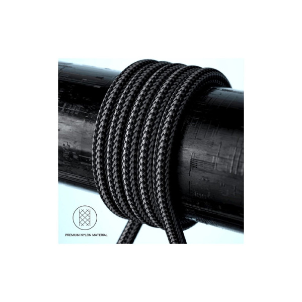 Дата кабель USB-C to USB-C 0.5m 100W black Essager (EXCTT1-CGB01)