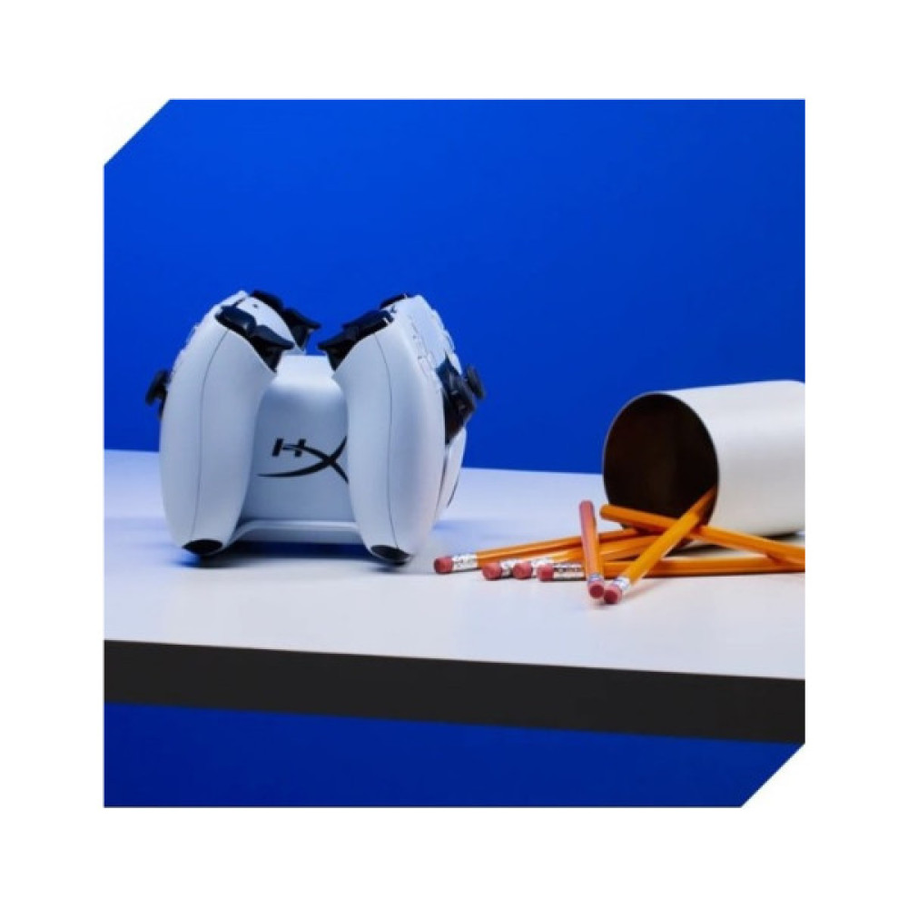 Зарядний пристрій HyperX ChargePlay Duo для PS5 DualSense White (51P68AA)