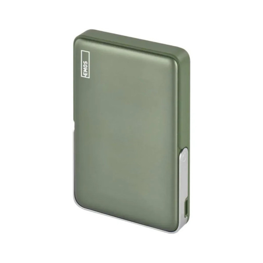 Батарея універсальна EMOS 10000mAh, MagSafe, 20W, green (B0552AG)
