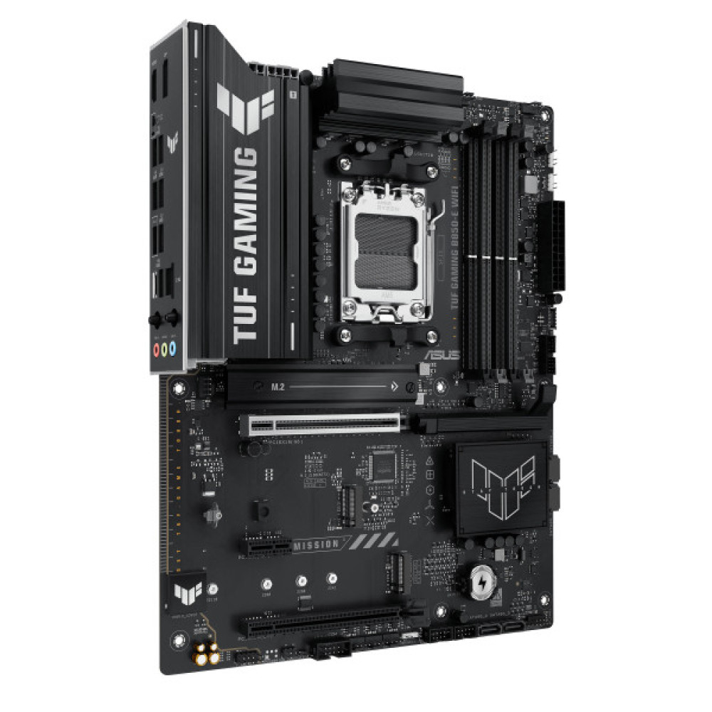 Материнcька плата ASUS TUF GAMING B850-E WIFI sAM5 B850 4xDDR5 M.2 HDMI DP WiFi BT ATX