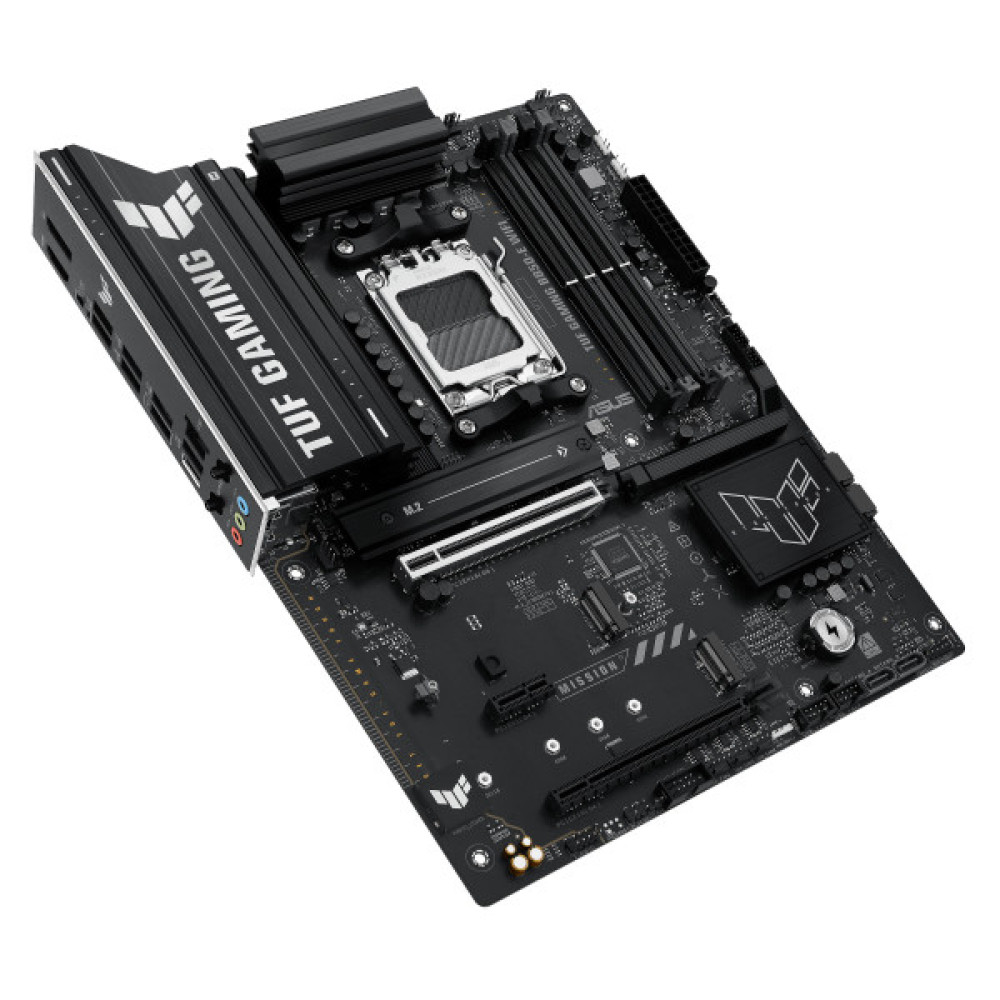 Материнcька плата ASUS TUF GAMING B850-E WIFI sAM5 B850 4xDDR5 M.2 HDMI DP WiFi BT ATX