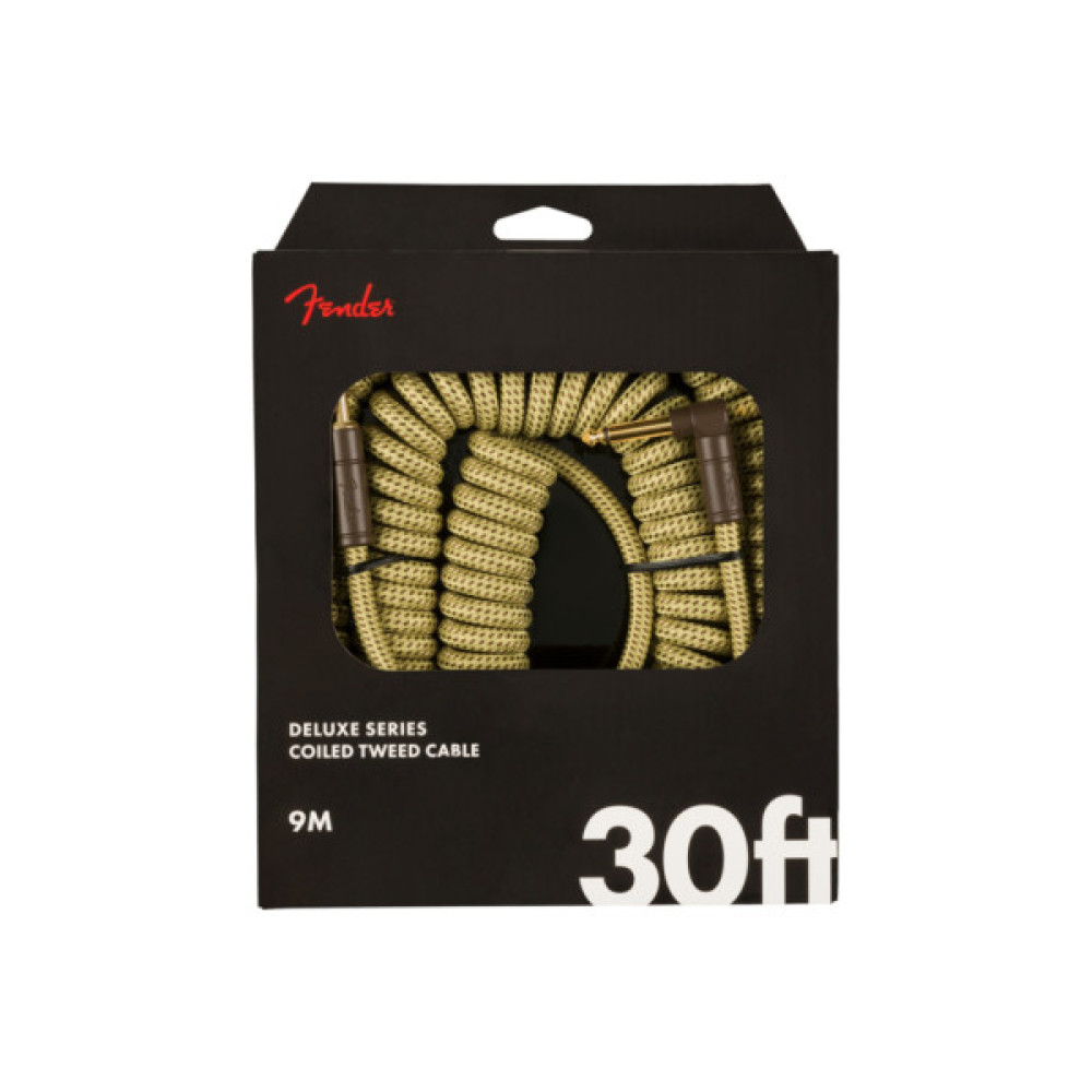 Інструментальний кабель Fender Cable Deluxe Series Coil 30' Tweed (301774)