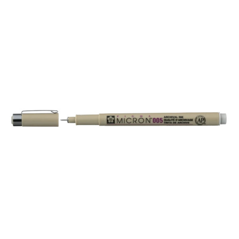 Лайнер Sakura Pigma Micron (0.05) 0,2мм світло Сірий (084511332881)