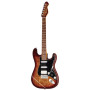 Електрогітара Mooer MSC20 Pro Amber Brown Електрогітара Mooer MSC20 Pro Amber Brown