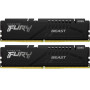Модуль пам'яті для комп'ютера DDR5 64GB (2x32GB) 6400 MHz Beast Black Kingston Fury (ex.HyperX) (KF564C32BBK2-64) Модуль пам'яті для комп'ютера DDR5 64GB (2x32GB) 6400 MHz Beast Black Kingston Fury (ex.HyperX) (KF564C32BBK2-64)