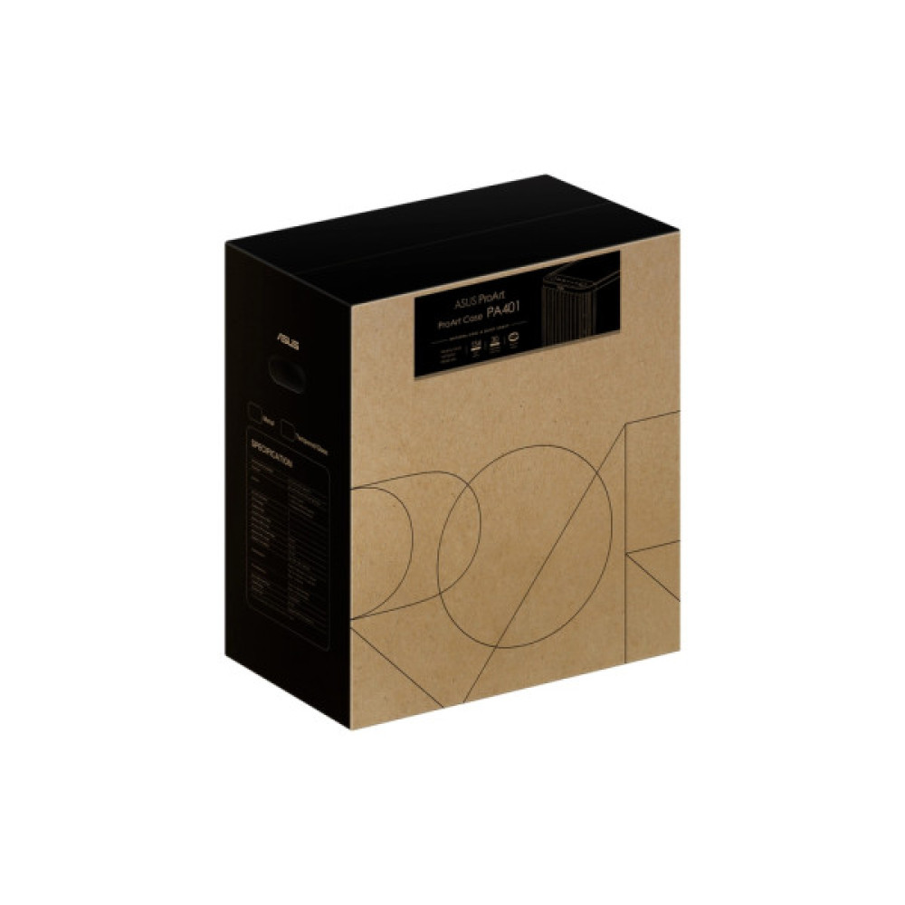 Корпус ASUS ProArt PA401 Wood Edition - Tempered Glass (90DC00M0-B39000)