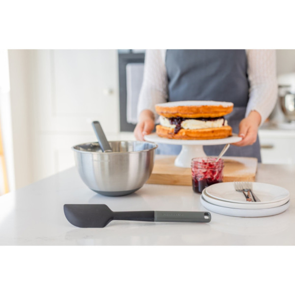 Лопатка кухонна KitchenAid Classic для тіста 30 см сірий (KHA031OHCGG)