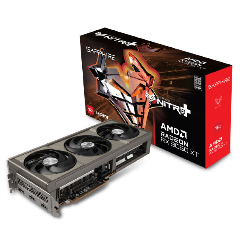 Відеокарта SAPPHIRE Radeon RX 9060 XT 16GB GDDR6 NITRO+ GAMING OC