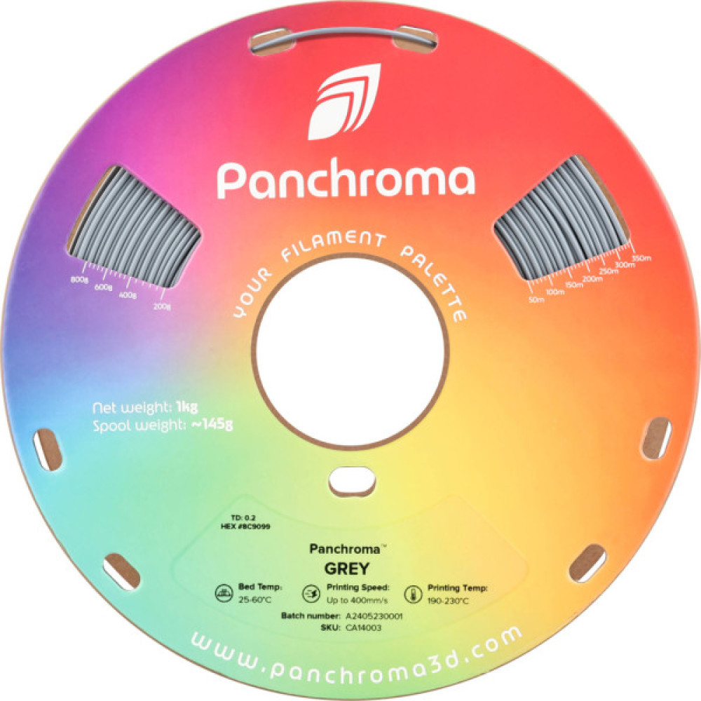 Пластик для 3D-принтера Polymaker PANCHROMA CoPE 1,75mm 1kg GREY (CA14003)