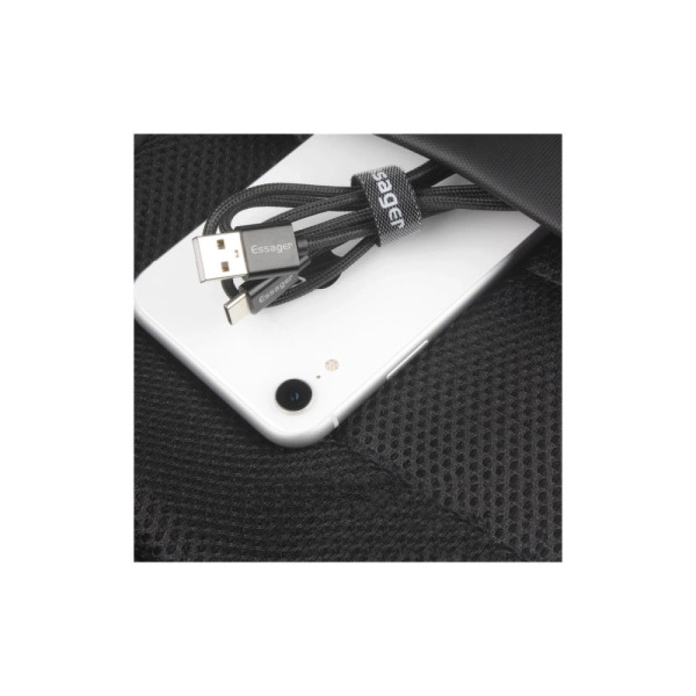 Набір для кріплення Earphone Charger Cord Management Holder Clip 10 pcs/strip Essager (EXD-KBB01)