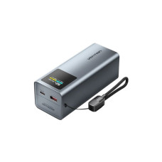 Батарея універсальна Vention 20000mAh 100W PD, QC/3.0, with Built-in USB-C Cable, LED Display, Black (FKCH0 / 911403)