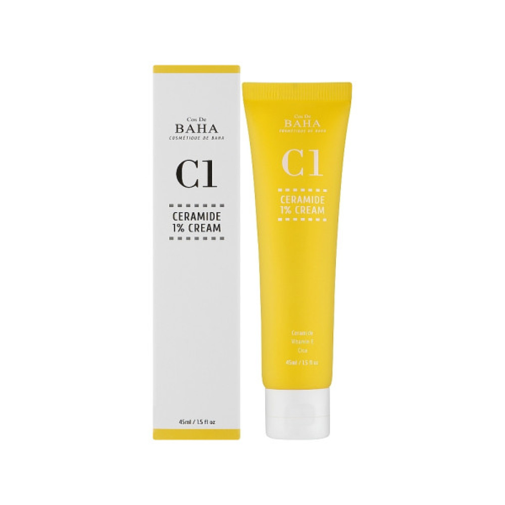 Крем для обличчя Cos De BAHA C1 Ceramide 1% Cream З керамідами 45 мл (8809240319239)