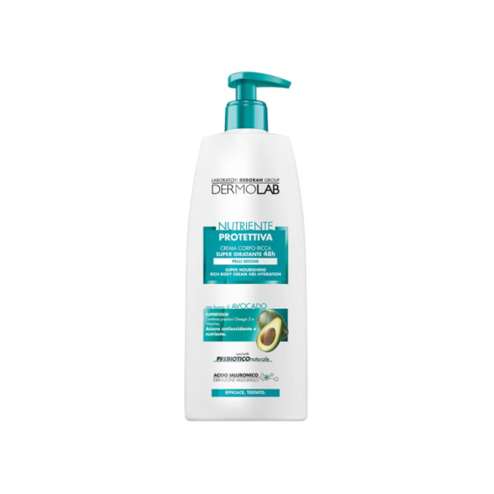 Крем для тіла Dermolab 48h Super Nourishing Rich Body Cream 400 мл (8009518380194)